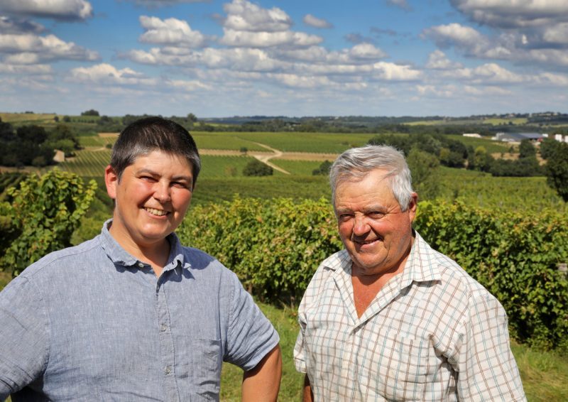 Sylvain et Christian du Domaine de Meillan
